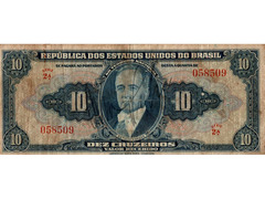 10 Cruzeiros (autografada)