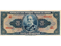 20 Cruzeiros (autografada)