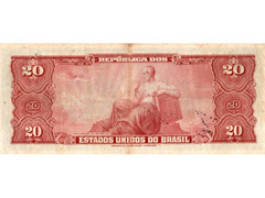 20 Cruzeiros (autografada) - Imagem 2