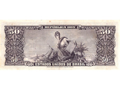 5 Centavos (carimbada) - Imagem 2