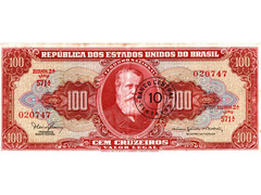 10 Centavos (carimbada)