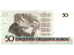 50 Cruzeiros (carimbada) - Imagem 2