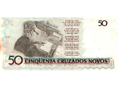 50 Cruzeiros (carimbada) - Imagem 2