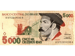 5000 Cruzeiros Reais - Imagem 1